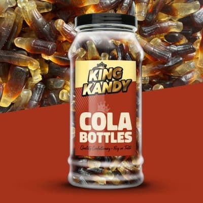 595g Cola Bottles Sweets Gift Jar