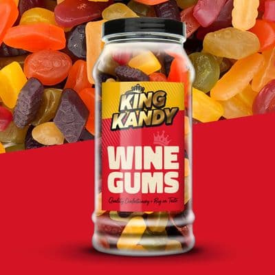 705g Wine Gums Gift Jar