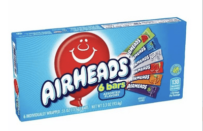 Airheads 6 Bars Theatre Box 94g