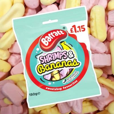 Barratt Shrimps & Bananas 150g