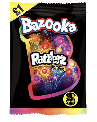 Bazooka Rattlerz Sour Bag 120g