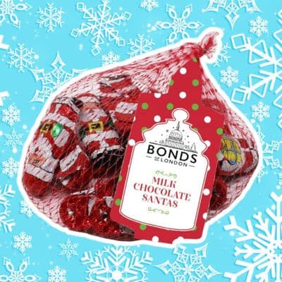 Bonds Chocolate Santas Bag 80g