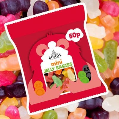 Bonds Mini Jelly Babies Treat Bag 50g