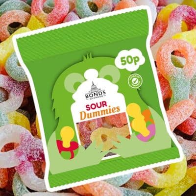 Bonds Sour Dummies Treat Bag 50g