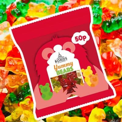 Bonds Yummy Bears Treat Bag 50g