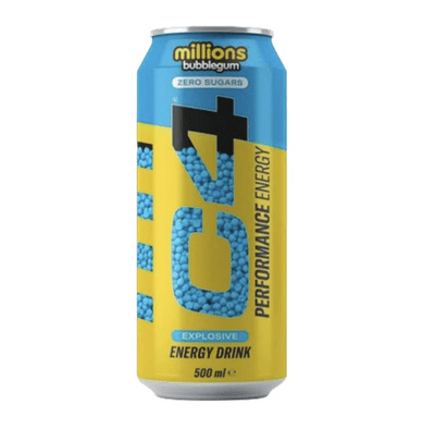 C4 Energy Million Bubblegum 500ml Can