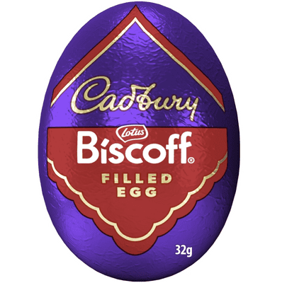 Cadbury Biscoff Chocolate Egg 32g