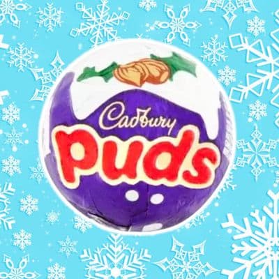 Cadbury Christmas Puds Chocolate Egg 35g