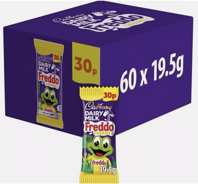 Cadbury Freddo Caramel Single bar x 60