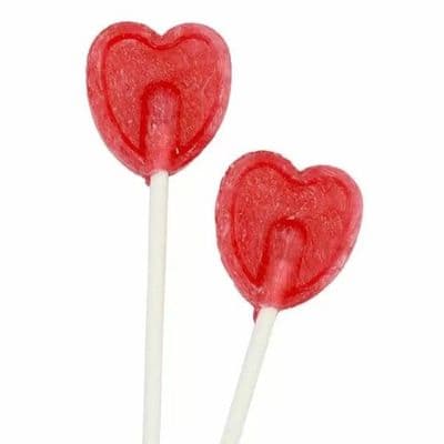 Cherry Heart Lollipop