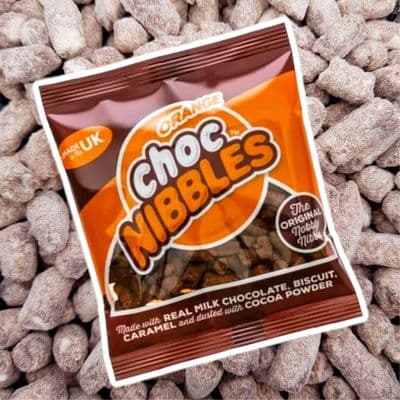 Choc Nibbles Orange Bag 150g