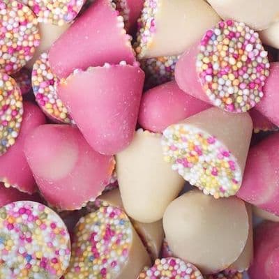 Chocolate Spinning Tops 100g Bag