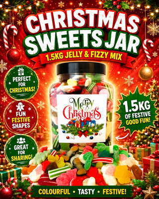 Christmas 1.5kg Festive Pick & Mix Jar