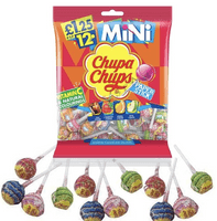 Chupa Chups Mini Lollipops x 12