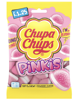 Chupa Chups Pinkis Bag 90g