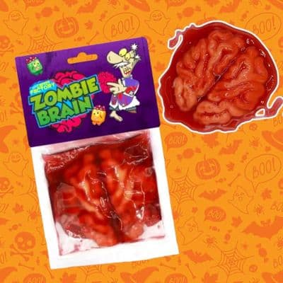 Crazy Candy Factory Halloween Zombie Brain 120g