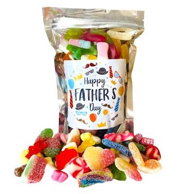 Fathers Day Jelly & Fizzy Combo Sweet Pouch
