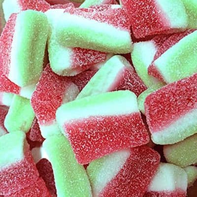 Fizzy Watermelon Slices 100g Bag