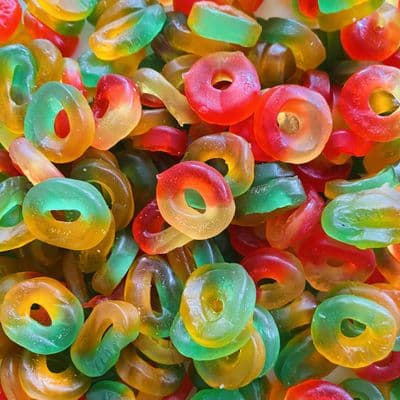 Gummy Rings 100g Bag