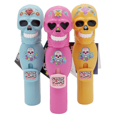 Halloween Skull Push Pop