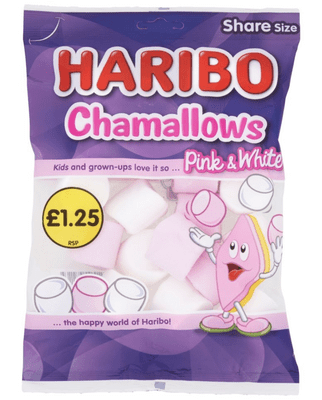 Haribo Chamallows Pink & White Share Bags 140g
