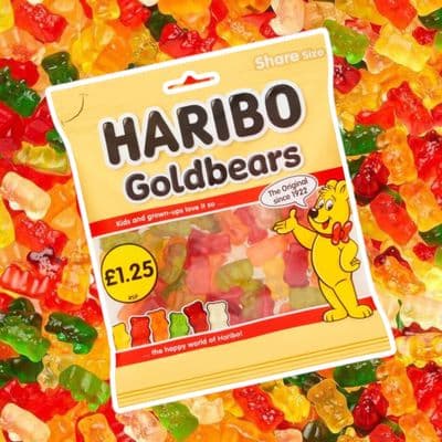 Haribo Gold Bears 140g Bag