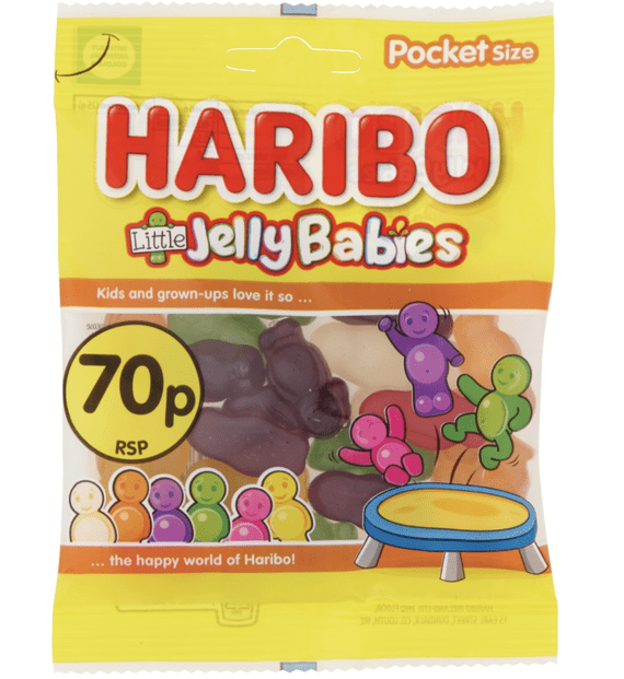 Haribo Jelly Babies 60g Bags