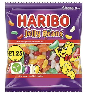 Haribo Jelly Beans 140g Bag