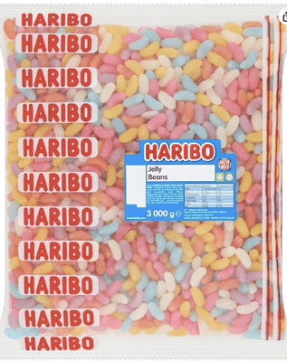 Haribo Jelly Beans 3kg Bag