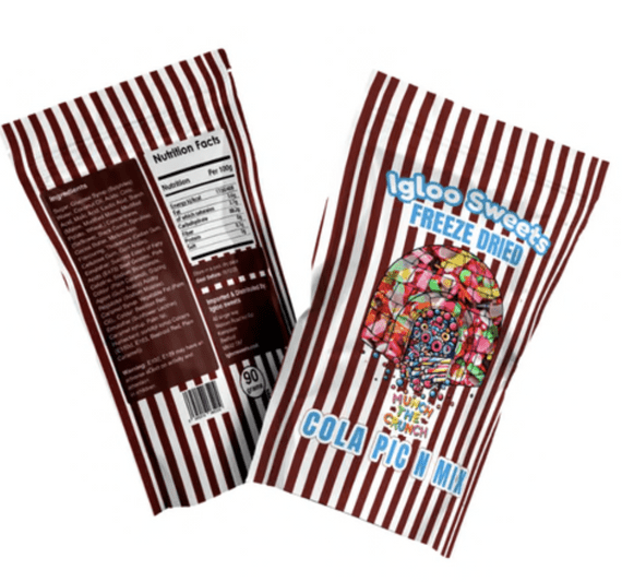 Igloo Freeze Dried Cola Pick n Mix 90g