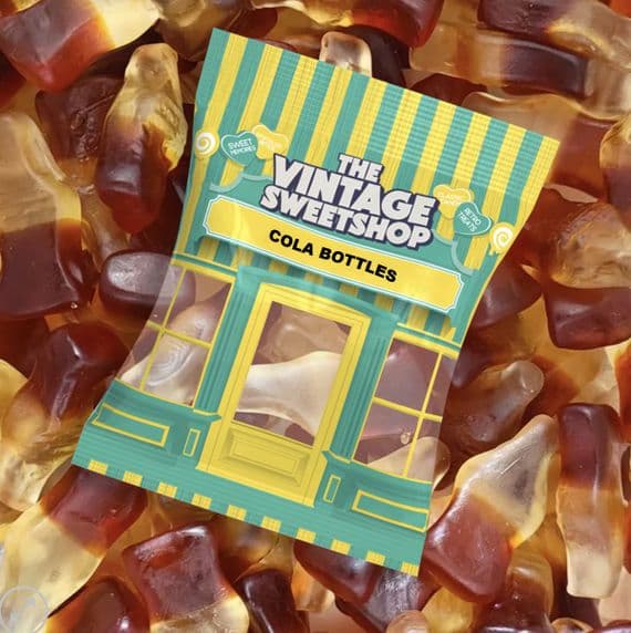 Jelly Cola Bottles 100g Bag