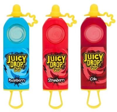 Juicy Drop Pop Lollipop With Sour Gel 26g