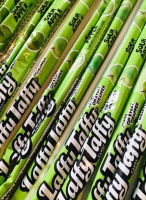 Laffy Taffy Rope Sour Apple Flavour