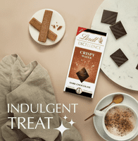 Lindt EXCELLENCE Dark Crispy Wafer bar 100g