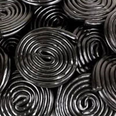 Liquorice Wheels 120g Bag
