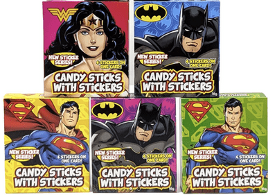 Marvel Mix Candy Sticks + Tattoo Pack