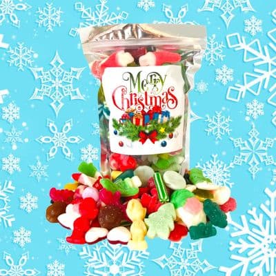 Merry Christmas Festive Pick & Mix Pouch