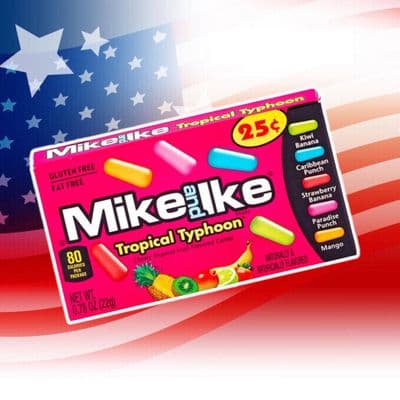 Mike & Ike Minis Tropical Typhoon 141g