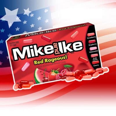 Mike & Ike Red Rageous  141g Box