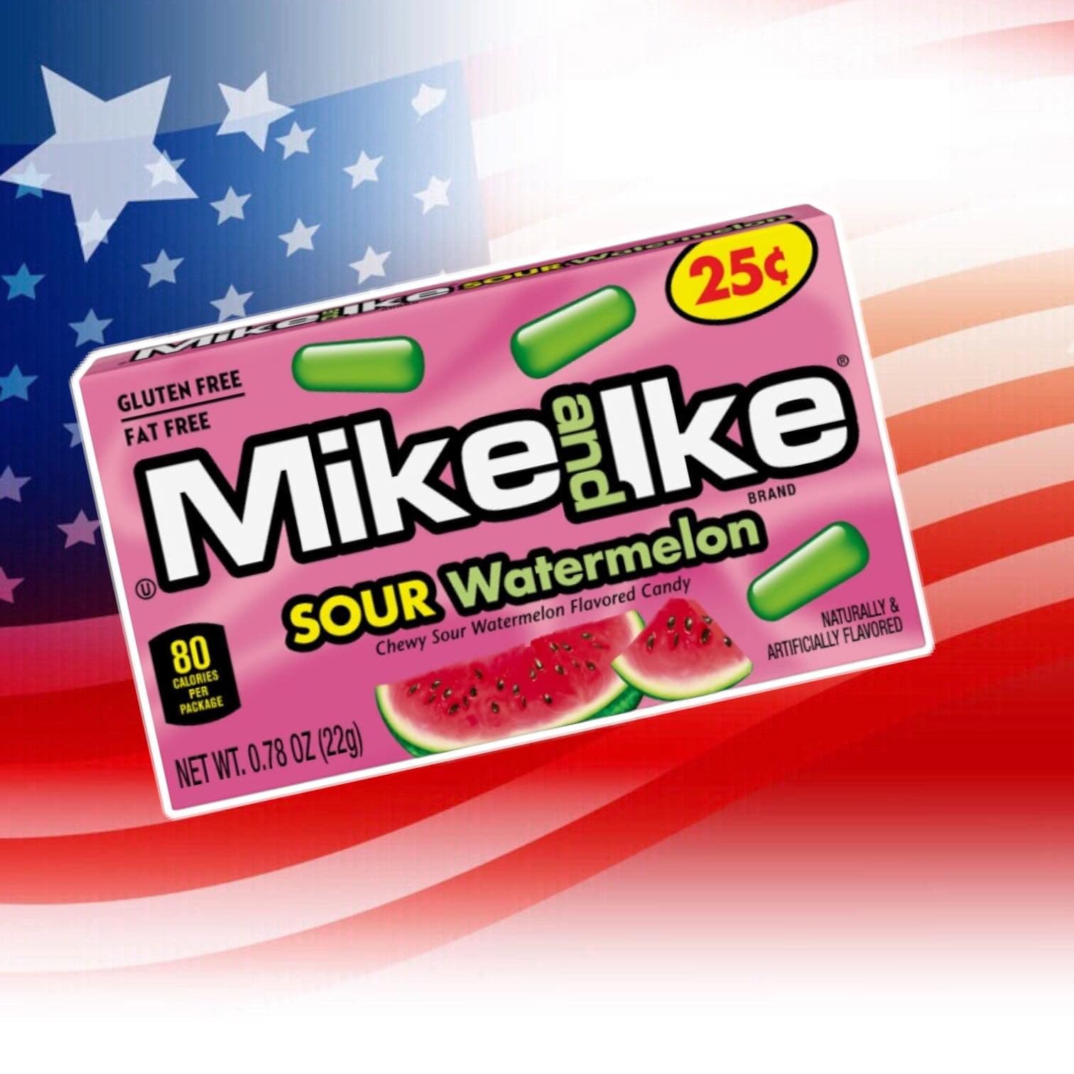 Mike & Ike Sour Watermelon Mini 22g