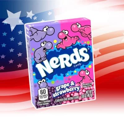Nerds Grape & Strawberry Best Before OCT 2025