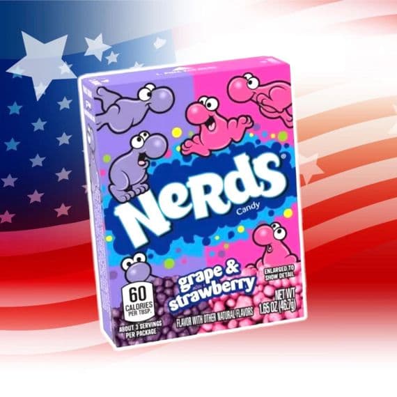 Nerds Grape & Strawberry Best Before OCT 2025