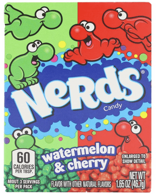 Nerds Watermelon & Wild Cherry BBE 03/2025