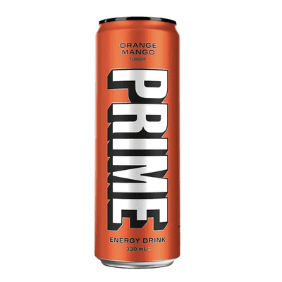 PRIME Energy Orange Mango Can 330ml