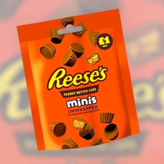 Reese's Peanut Butter Cups Miniatures Bag BEST BEFORE SEPT 25