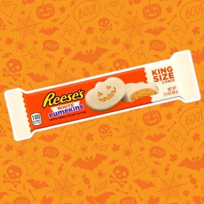 Reese's Peanut Butter White Pumpkin King Size