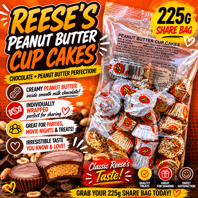 Reeses Peanut Butter Cup Cakes 225g Bag