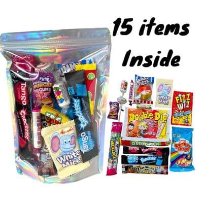 Retro Sweet Shop Favourites Pouch