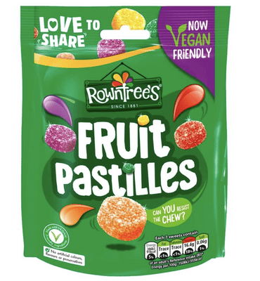 Rowntrees Fruit Pastille Pouch 143g