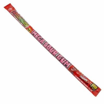Screamers Cherry Mega Sour Gum Rope 30g